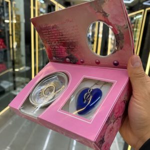 گردنبند مروارید عشق داخل صدف با جعبه هدیه